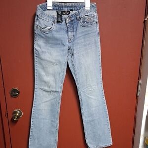 Harley-Davidson Men's Light Blue Bootcut Jeans